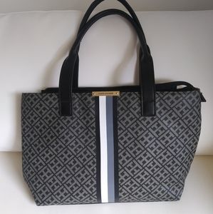 TOMMY HILFIGER SHOULDER TOTE BAG
